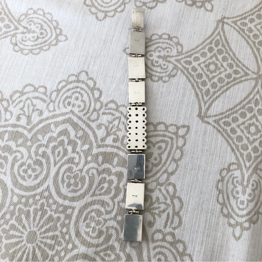 Vintage Pearl & 925 Silver Bracelet